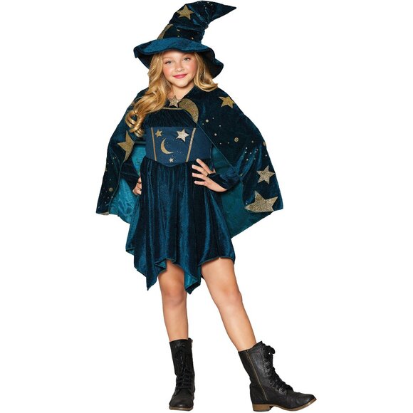Spellbound Wizard Costume for Children, Size S (6/6X) by Way to Celebrate - Picture 1 of 7